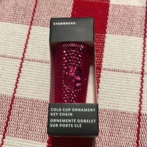 Starbucks ornament/key chain
